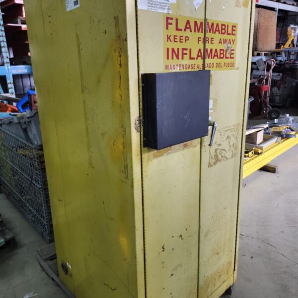 Armoire inflammable